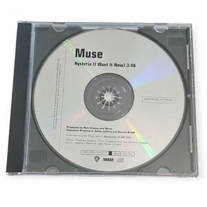 Muse –‎ Hysteria (I Want It Now) [2003 Promotional CD Single]
